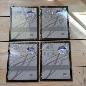 Frame USA NWT Set of 4 Black Poster Frames 8x10